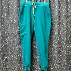Figs Teal Zamora Joggers Size Medium